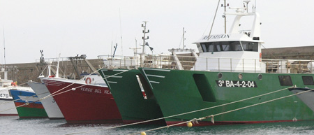 Vaixells de pesca al Port de Blanes