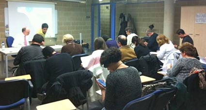 Imatge d'una de les sesions que s'han fet recentment