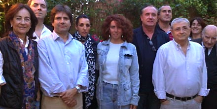 Membres de l'agrupació del PPC a Sana Coloma de Farners