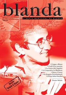 Portada de la revista, dedicada a Roberto Bolaño