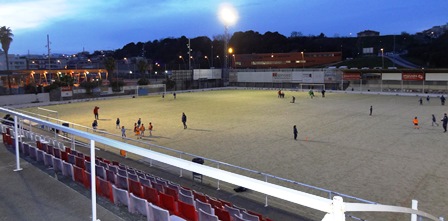 Campo municipal de fútbol de Els Pins / Foto: JFG