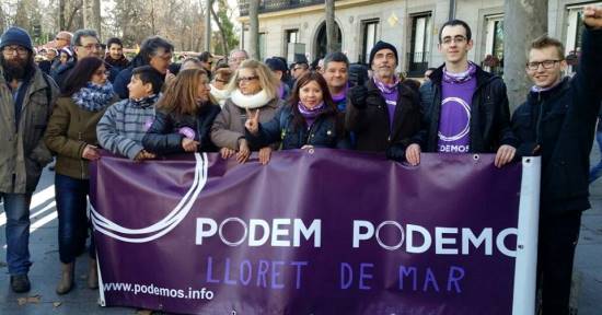 Foto: Podemos de Lloret de Mar