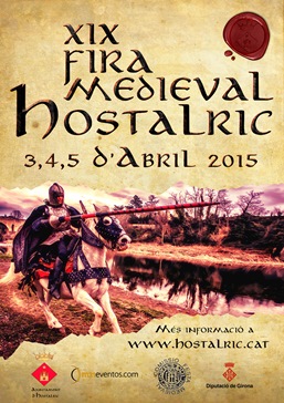 Cartell de la XIX Fira Mediaval d'Hostalric