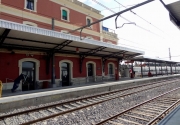 Obras estación Blanes