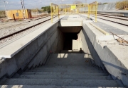 Obras estación Blanes