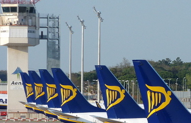 Ryanair es el principal operador a l'aeroport de Girona / Foto: Xavier Pou
