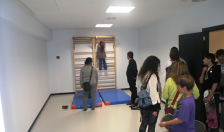 Espai per fer gimnàstica i dansa