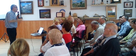 Josep Marigó, esta tarde en la Casa de Ardales