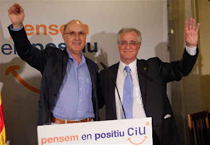 Josep Antoni Duran i Lleida i Josep Trias
