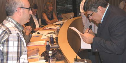 Xavier Lozano Monico jura el cargo de concejal