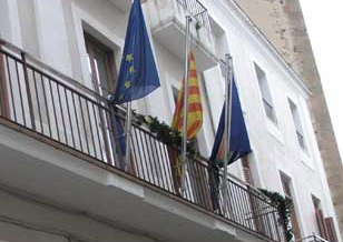 Balconada de l'Ajuntament de Tossa de Mar