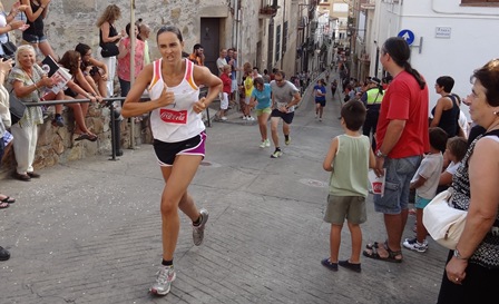 Sprint final de la dona guanyadora