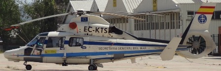 Aquest helicòpter vigila l'activitat pesquera / Foto: AeroTendencias.com