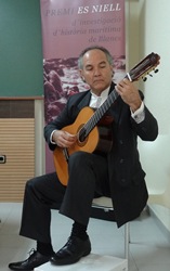 El guitarrista Josep Enríquez