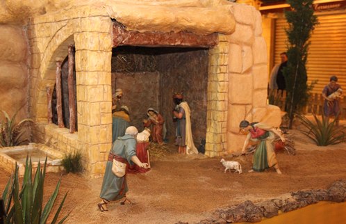 Detall del Pessebre de Nadal / Foto: Joaquim Robert