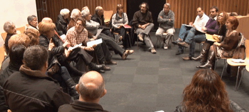 Reunió de veïns de Blanes amb la regidora Lourdes Fàbrega / Foto: Ajuntament de Blanes