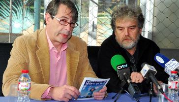 El regidor de Cultura, Arseni Frigola i Josep Domenech, director artístic de BITO produccions