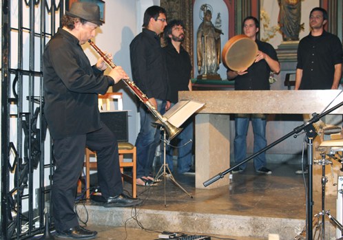 Imatge del concert que van oferir ahir a la nit / Foto: Joaquim Robert