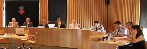 Alguns dels 14 membres que van participar en la reunió