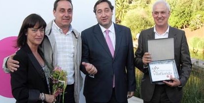 Anna Agulló, Carles Testart, Josep M. Pelegrí i Robert Fauria / Foto: Ajuntament de Sant Hilari Sacalm
