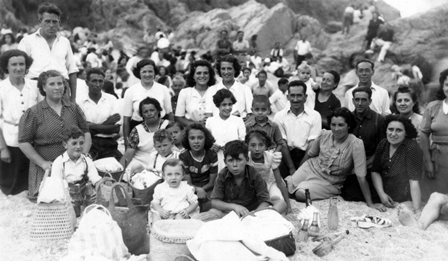 Una de les imatges que forman part de l'exposició / Foto: Arxiu Municipal de Blanes