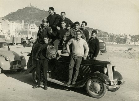 Una de les imatges que forman part de l'exposició / Foto: Arxiu Municipal de Blanes