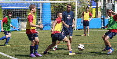Participan entrenadors del FC Barcelona