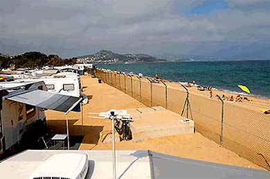 Fa 10 anys el pous de la dessaladora estaven dins dels càmpings