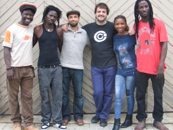 Els membres del grup Nakany Kanté