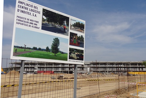 Junto al edificio de oficinas se construirá un gran parque urbano