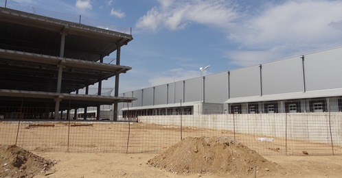Imagen de la nave de Inditex