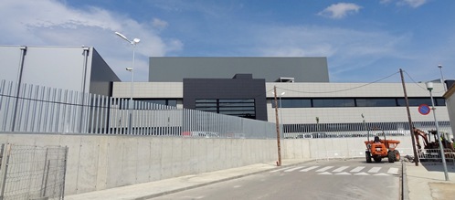 Imagen de la fábrica, cuyas obras están en fase avanzada y podrían finalizar a princpios de 2013