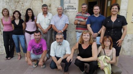 Membres de les entitats de Riudellots de la Selva