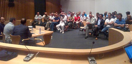 Imatge de l'acte de C's a Blanes