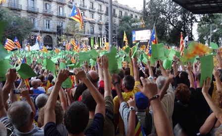 Votació a favor de la independència