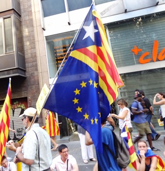 Una bona parella: estelada i d'Europa