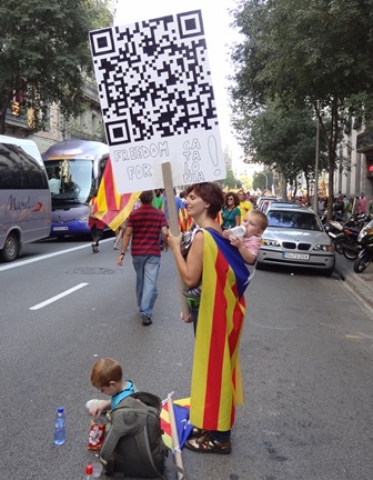 Les noves tecnologies ajuden a difondre el missatge independentista