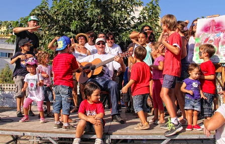 També es van fer activitats pels infants / Foto: Montserrat Moraleda
