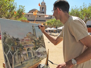 Un dels participants en el concurs