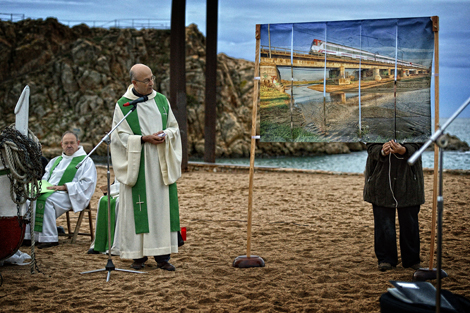 El lema de missa d'enguany ha estat «Estimar a fons perdut» / Foto: Juan Laguna