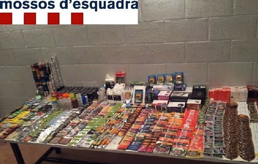 El material intervingut