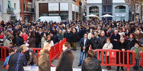 El públic ha seguit amb expectació el sorteig