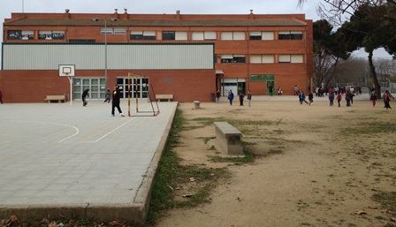 Pati del Col·legi Napoleó Soliva